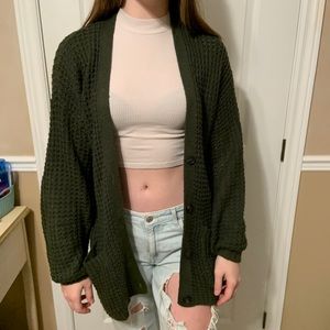 American Eagle Chunky Knit Cardigan